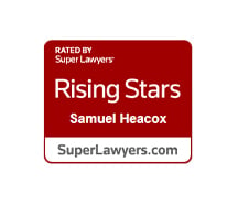 Rated by Super Lawyers, Rising Star Samuel Heacox, SuperLawyers.com